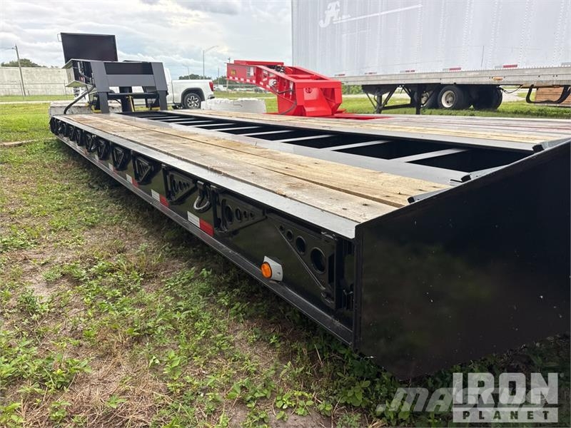 Witzco RG-52 104000 lb Tri/A Removable Gooseneck Lowboy T Nizki nakladalci