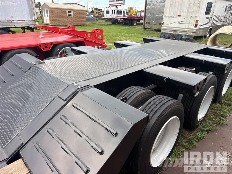Witzco RG-52 104000 lb Tri/A Removable Gooseneck Lowboy T Nizki nakladalci