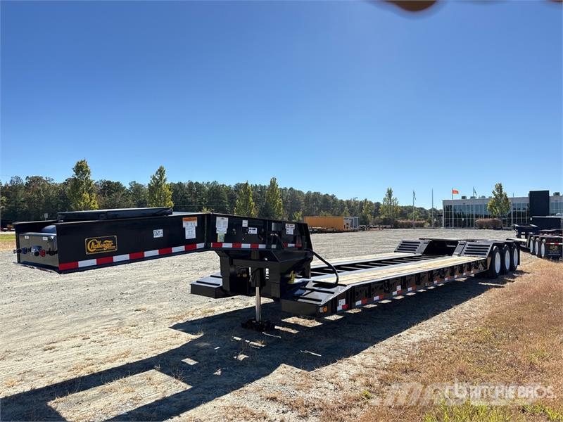Witzco RG-52 Tri/A Removable Gooseneck Lowboy Trailer (Un لوادر منخفضة
