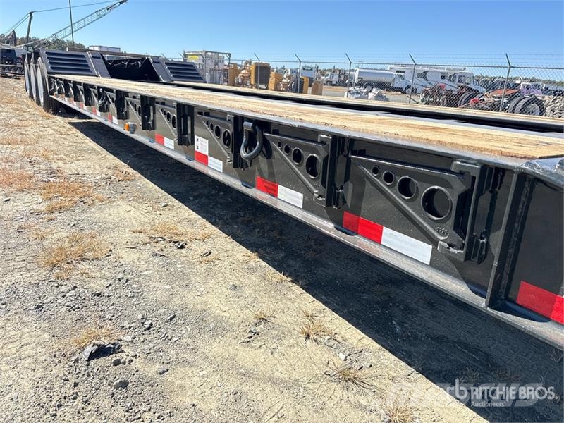 Witzco RG-52 Tri/A Removable Gooseneck Lowboy Trailer (Un لوادر منخفضة