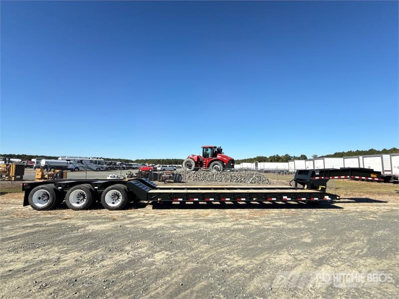 Witzco RG-52 Tri/A Removable Gooseneck Lowboy Trailer (Un لوادر منخفضة