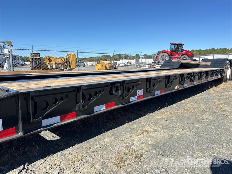 Witzco RG-52 Tri/A Removable Gooseneck Lowboy Trailer (Un لوادر منخفضة