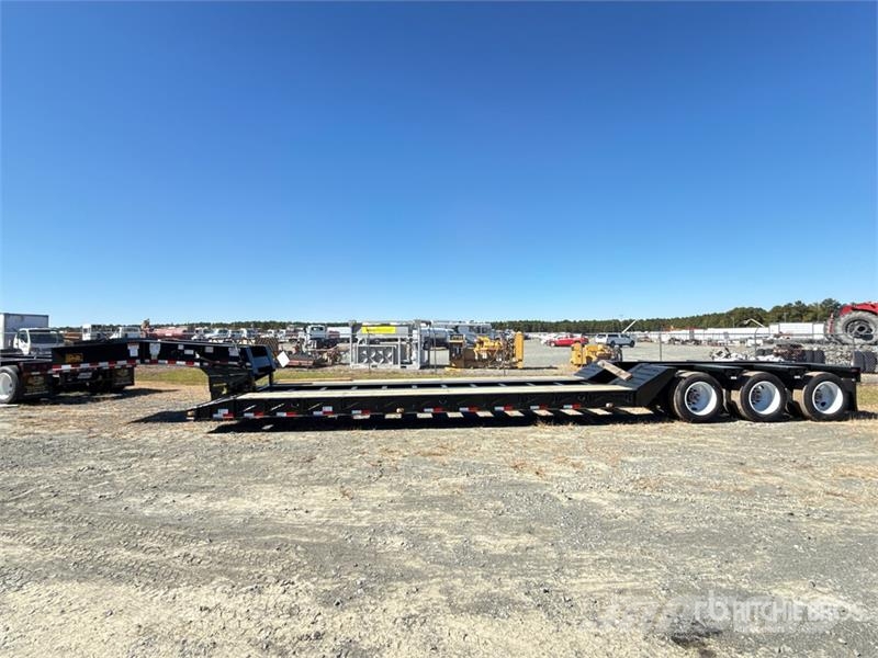 Witzco RG-52 Tri/A Removable Gooseneck Lowboy Trailer (Un لوادر منخفضة