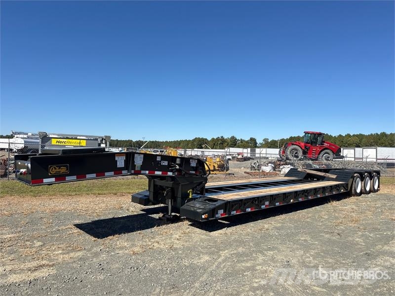 Witzco RG-52 Tri/A Removable Gooseneck Lowboy Trailer (Un لوادر منخفضة