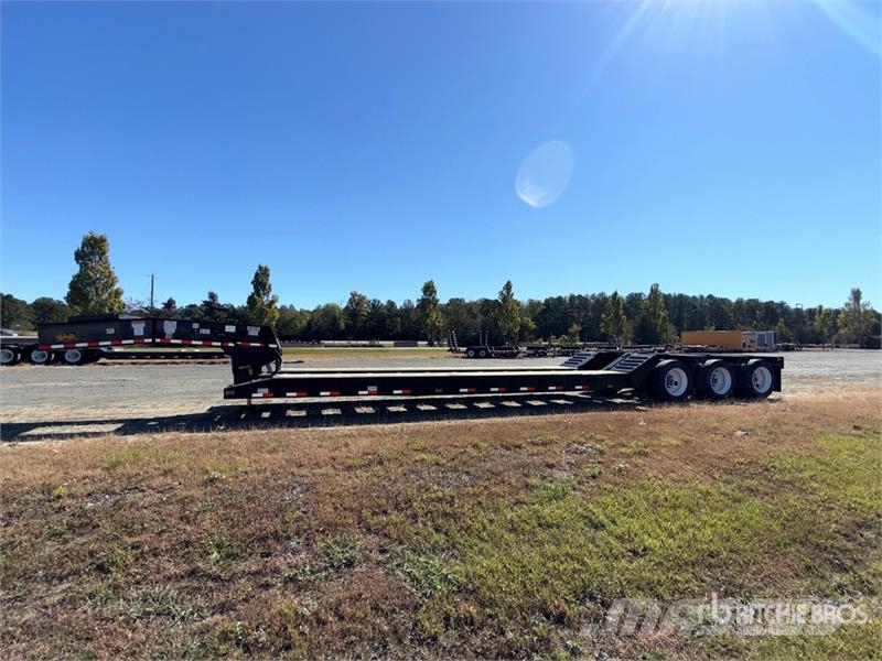 Witzco RG-52 Tri/A Removable Gooseneck Lowboy Trailer (Un لوادر منخفضة