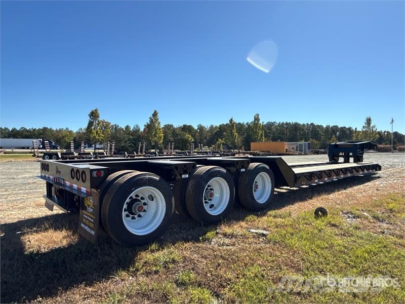 Witzco RG-52 Tri/A Removable Gooseneck Lowboy Trailer (Un لوادر منخفضة