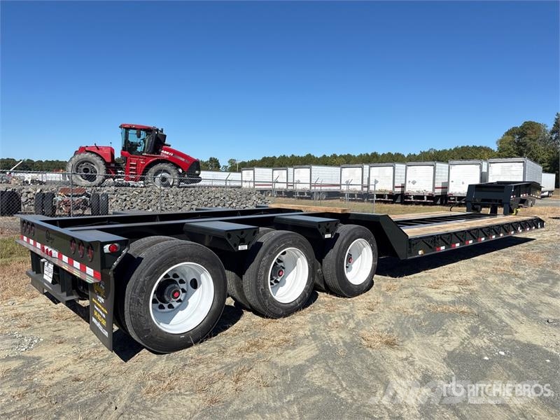 Witzco RG-52 Tri/A Removable Gooseneck Lowboy Trailer (Un لوادر منخفضة