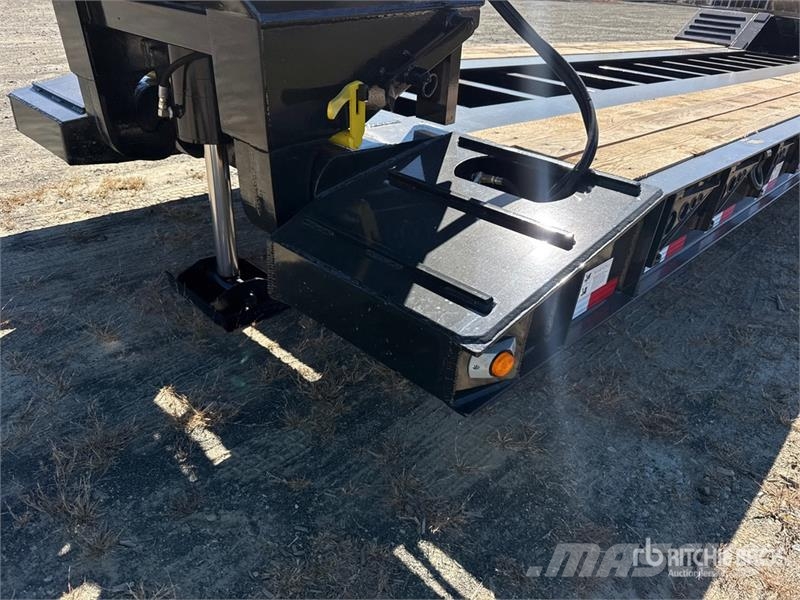 Witzco RG-52 Tri/A Removable Gooseneck Lowboy Trailer (Un لوادر منخفضة