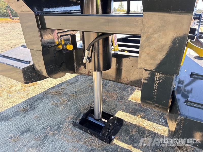 Witzco RG-52 Tri/A Removable Gooseneck Lowboy Trailer (Un لوادر منخفضة