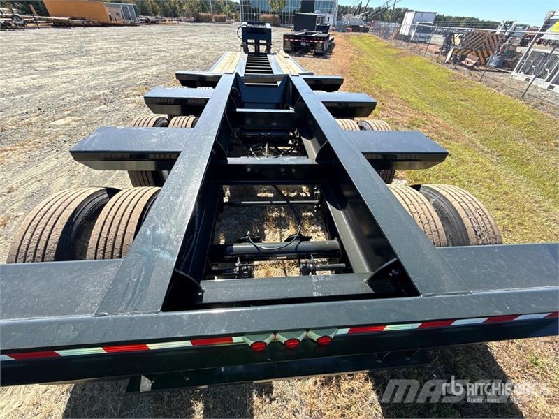 Witzco RG-52 Tri/A Removable Gooseneck Lowboy Trailer (Un لوادر منخفضة