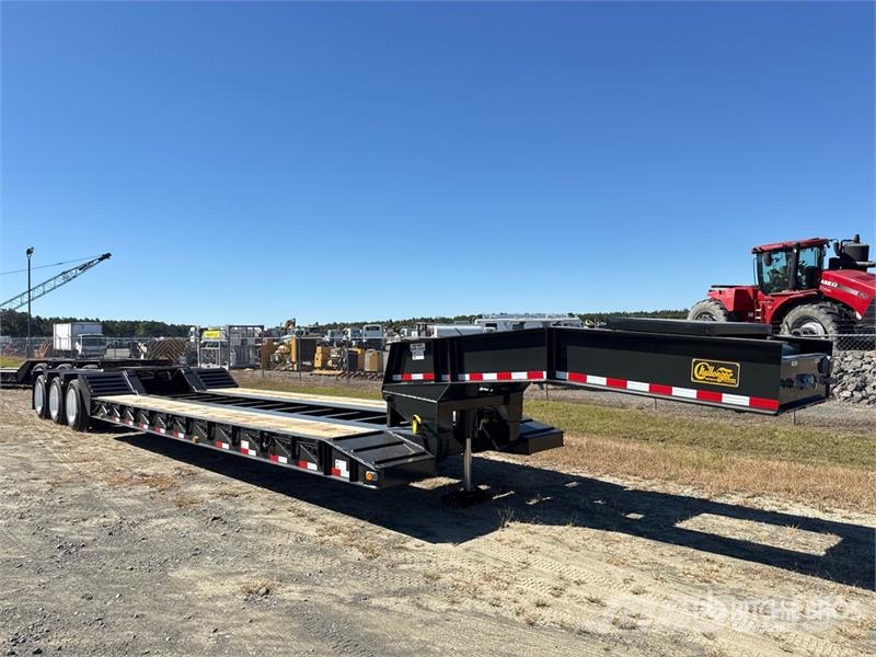 Witzco RG-52 Tri/A Removable Gooseneck Lowboy Trailer (Un لوادر منخفضة