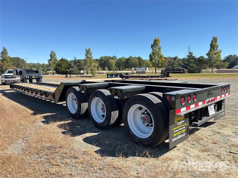 Witzco RG-52 Tri/A Removable Gooseneck Lowboy Trailer (Un لوادر منخفضة