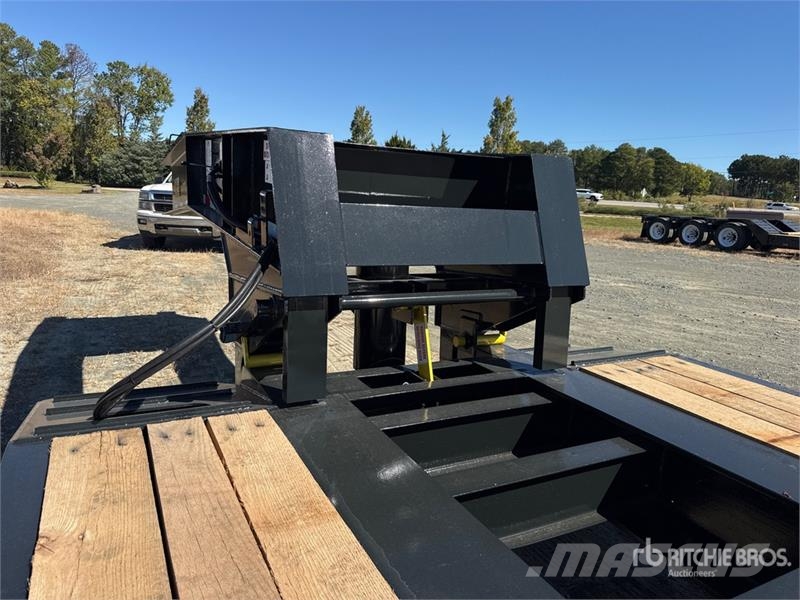 Witzco RG-52 Tri/A Removable Gooseneck Lowboy Trailer (Un لوادر منخفضة