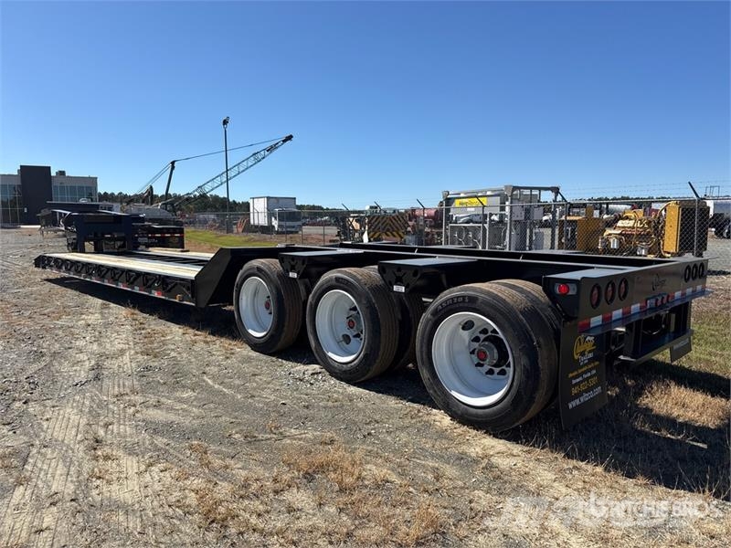 Witzco RG-52 Tri/A Removable Gooseneck Lowboy Trailer (Un لوادر منخفضة