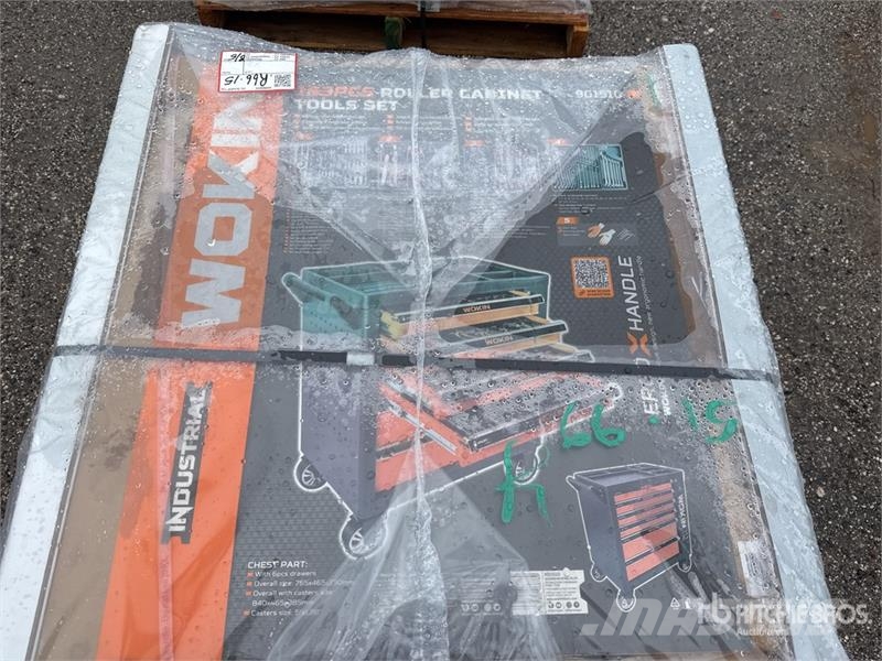 Wokin 765 mm 6-Drawer 163 pc Tool Cabinet (Unused) 건설 장비 - 기타