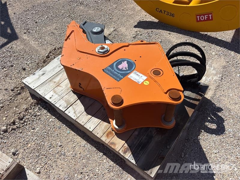 Wolverine Excavator Demolition Pulverizer - Fits 3 Trituradores de construção