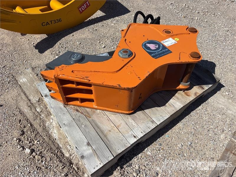 Wolverine Excavator Demolition Pulverizer - Fits 3 Trituradores de construção