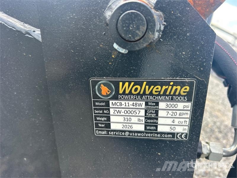  Wolverine MCB-11-48W 48 in Multi-Purpose Mini Skid Godet