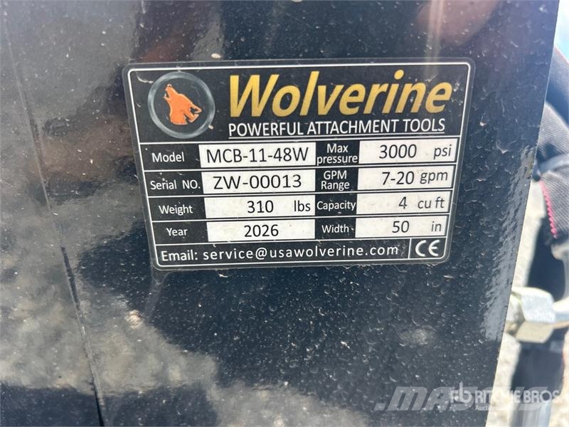 Wolverine MCB-11-48W 48 in Multi-Purpose Mini Skid Godet