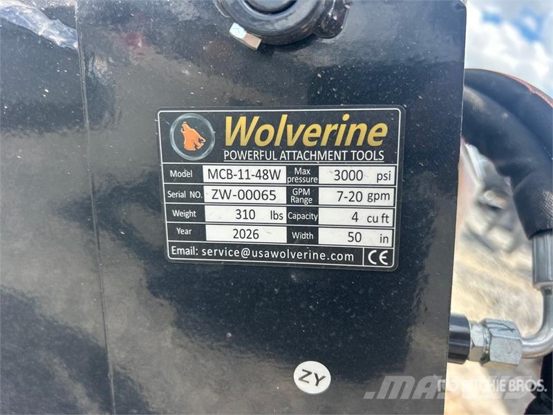 Wolverine MCB-11-48W 48 in Multi-Purpose Mini Skid Kanalak