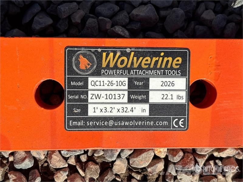 Wolverine QC11-26-10G Quick Coupler 11 Drawbar Hit Landbrug - Andet