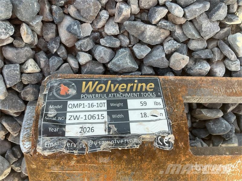 Wolverine QMP1-16-10T Skid Steer Attachment Mounti Other components