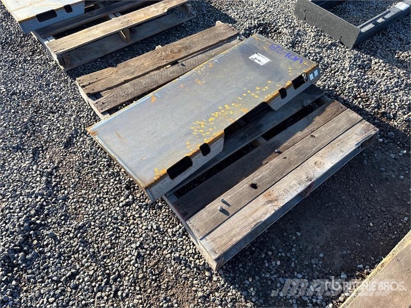  Wolverine QMP3-16-6T Skid Steer Attachment Mountin Otros componentes