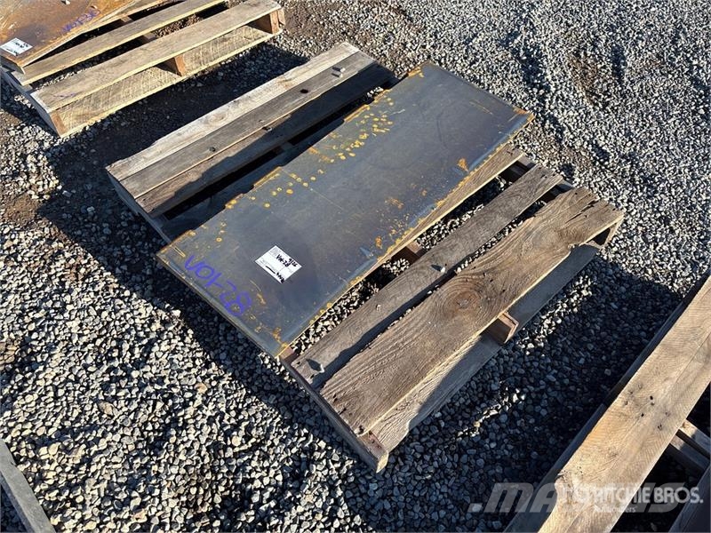  Wolverine QMP3-16-6T Skid Steer Attachment Mountin Otros componentes