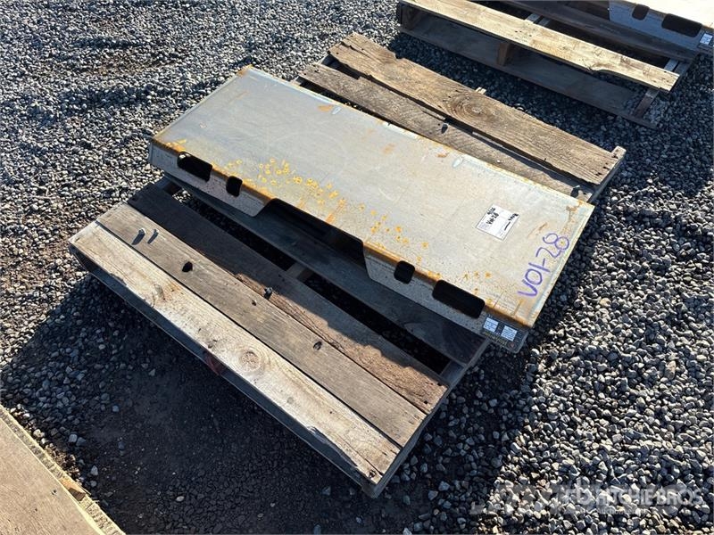  Wolverine QMP3-16-6T Skid Steer Attachment Mountin Otros componentes