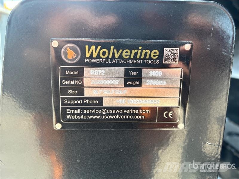Wolverine RS72 Angled Skid Steer Sweeper (Unused) Süpürgeler