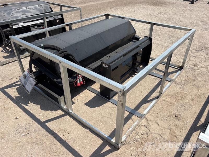 Wolverine RS72 Manual Angled Skid Steer Broom (Unu Süpürgeler