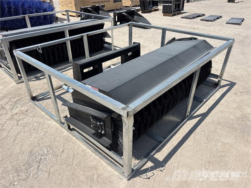 Wolverine RS72 Manual Angled Skid Steer Broom (Unu Süpürgeler
