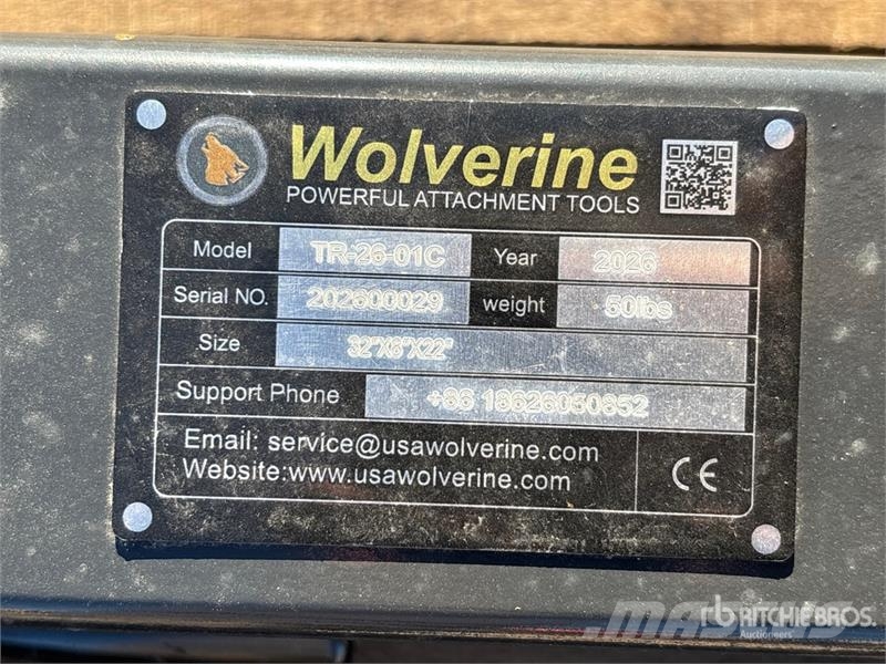  Wolverine TR-26-01C Class 1 Tractors Quick Hitch 3 ملحقات أخرى للجرارات