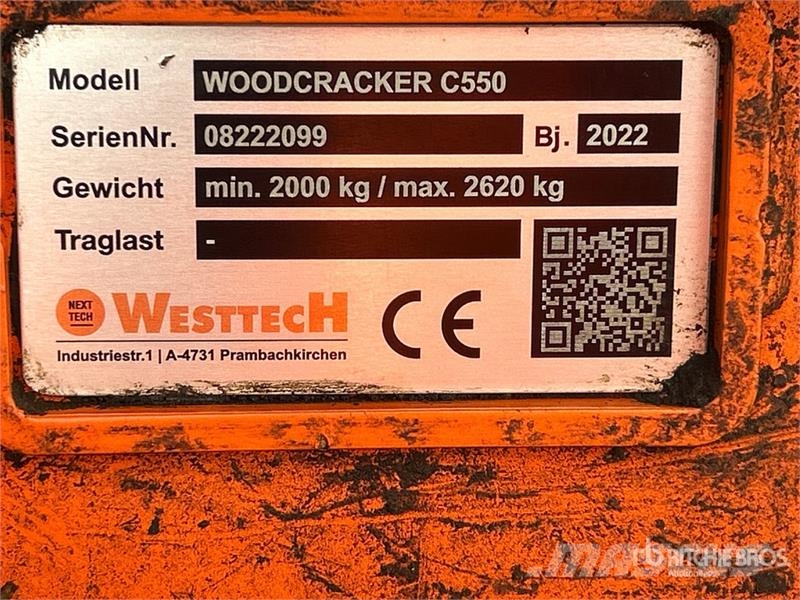 Woodcracker C550 Tree Shear مكونات أخرى