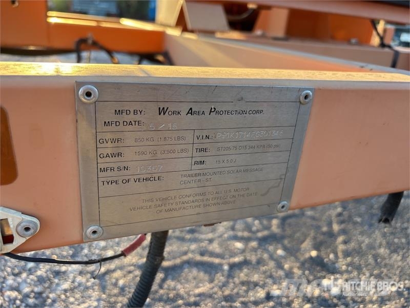 Work Area Protection Solar Message Board Други