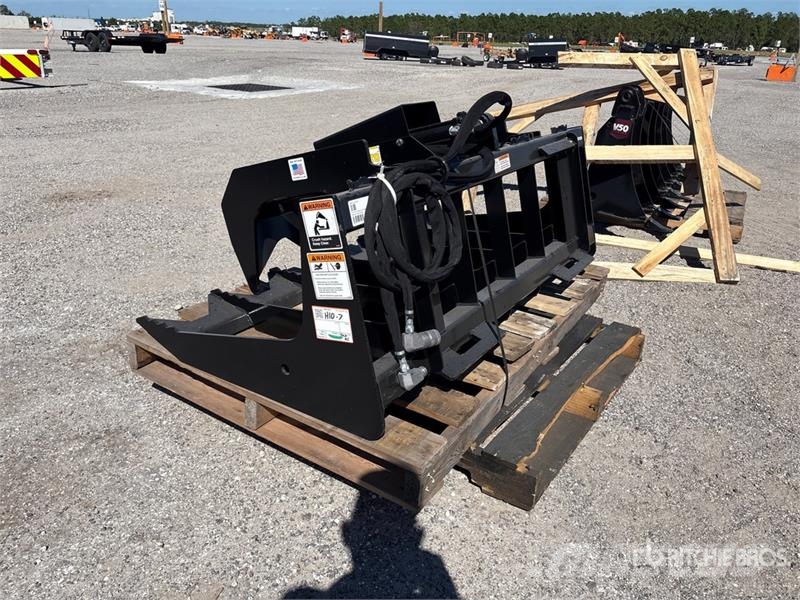 Worksaver ETG-5 60 in 60" grapple bucket Skid Steer Grapple Grabulje
