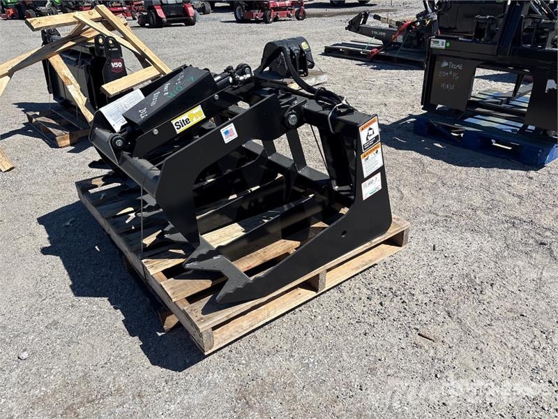 Worksaver ETG-5 60 in 60" grapple bucket Skid Steer Grapple Grabulje