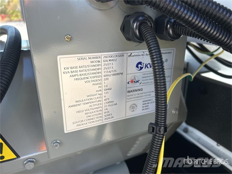 World Class 25 kW Skid-Mounted Generator Set Dizelski agregati