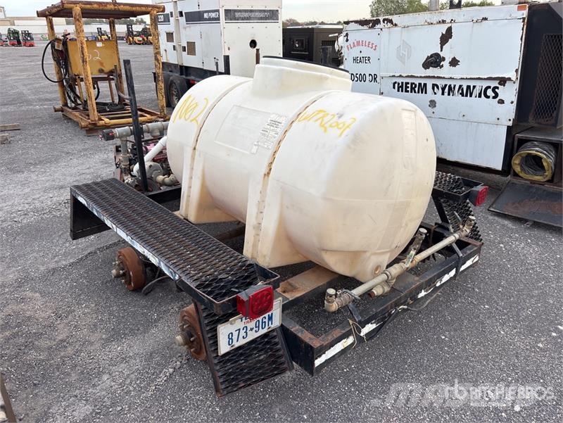 Wylie MFG 300 gal T/A Water Tank Trailer (Inoperable) Citi