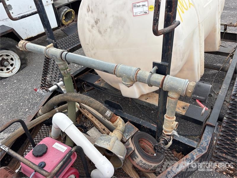 Wylie MFG 300 gal T/A Water Tank Trailer (Inoperable) Citi