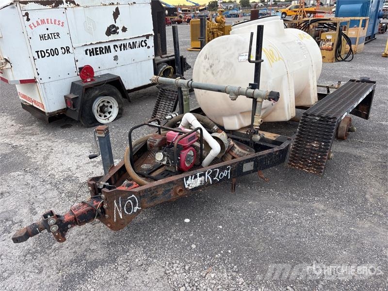 Wylie MFG 300 gal T/A Water Tank Trailer (Inoperable) Citi