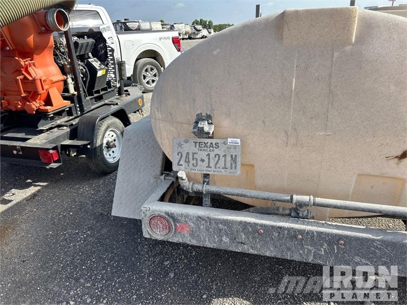 Wylie & Son EXP-500L-S 450 gal T/A Water Tank Trailer Muud veokid