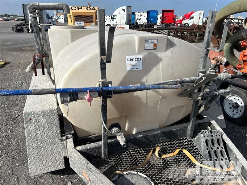 Wylie & Son EXP-500L-S 450 gal T/A Water Tank Trailer Muud veokid