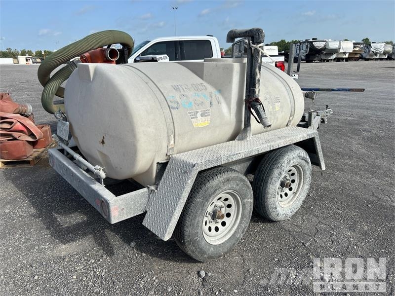 Wylie & Son EXP-500L-S 450 gal T/A Water Tank Trailer Muud veokid