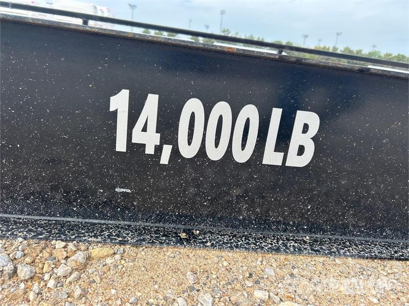 X-STAR 25 ft x 8 ft 4 in, 14,000 Lbs Capacity Brid Andre komponenter