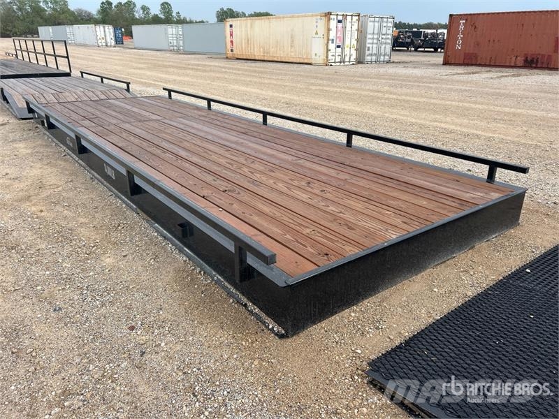 X-STAR 25 ft x 8 ft 4 in, 14,000 Lbs Capacity Brid Andre komponenter