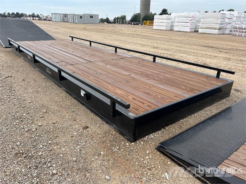 X-STAR 25 ft x 8 ft 4 in, 14,000 Lbs Capacity Brid Andre komponenter