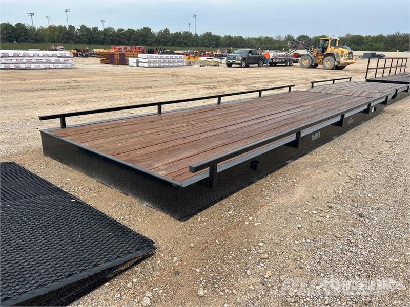 X-STAR 25 ft x 8 ft 4 in, 14,000 Lbs Capacity Brid Andre komponenter
