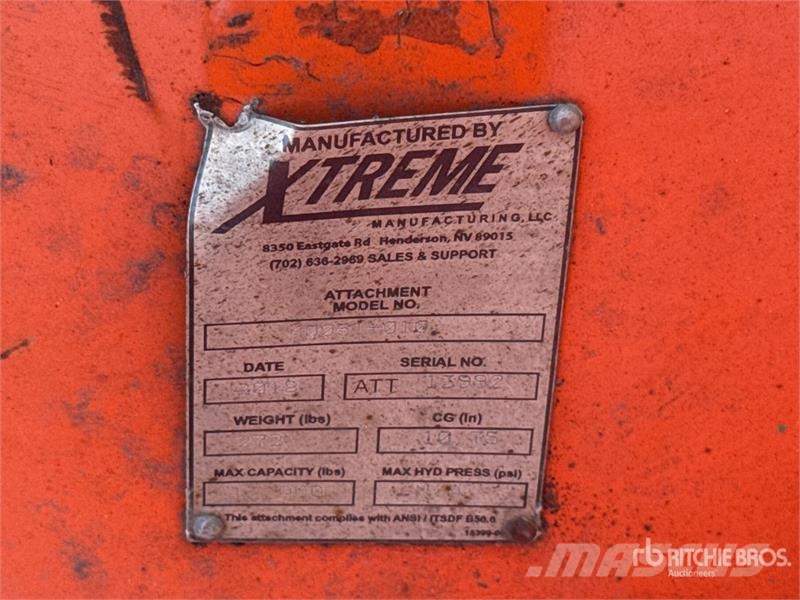 Xtreme 15 in Material Handling Arm Other components
