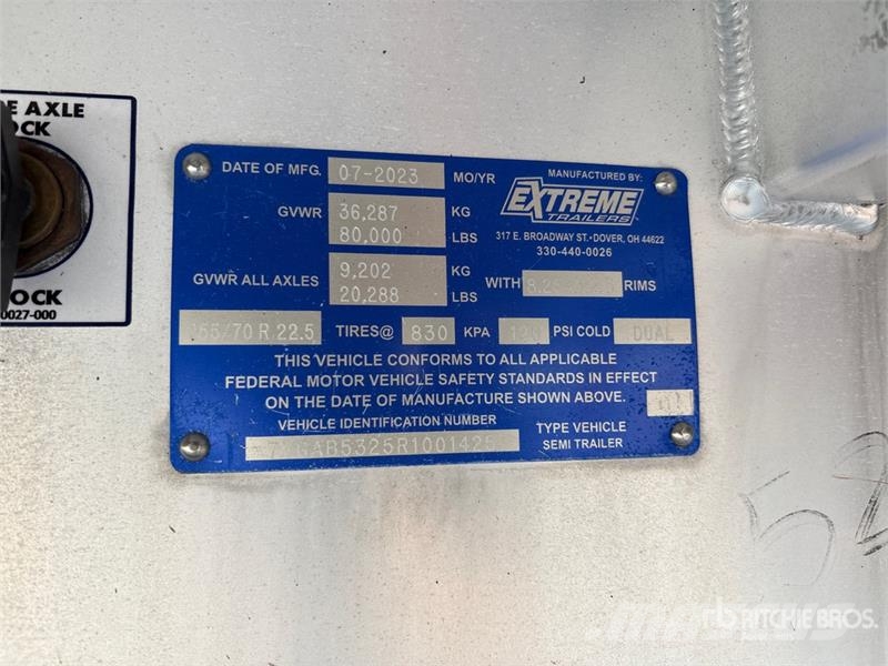 Xtreme T/A Step Deck Trailer Góndola de cama rebajada